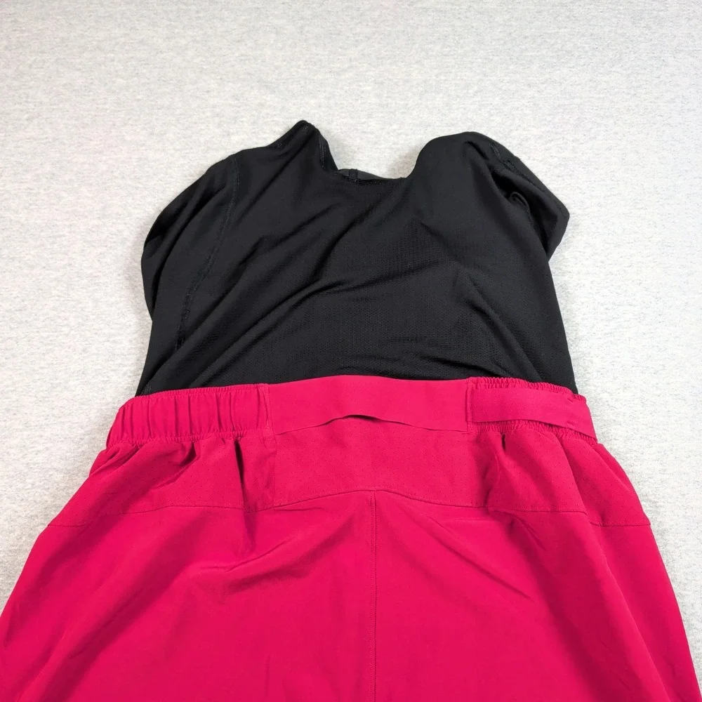 Lululemon x Barrys Stronger As One Shorts Ruby 4 Inch Inseam Lined Mens S/M